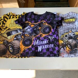 Monster Jam T-Shirt bundle 5T